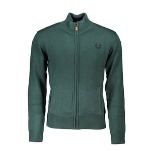 Gianmarco Venturi Groene Katoenen Heren Cardigan