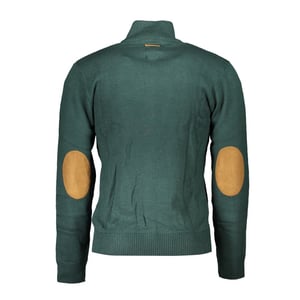 Gianmarco Venturi Groene Katoenen Heren Cardigan