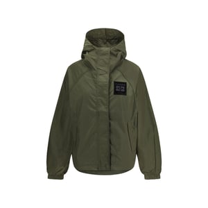 Ganni Bicolor Nylon Shell Jas