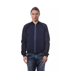 Verri Blauwe Viscose Bomber