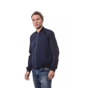 Verri Blauwe Viscose Bomber