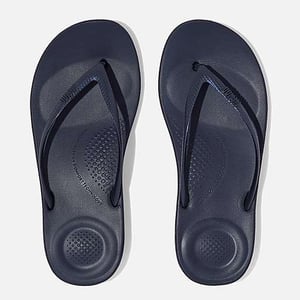 FitFlop Iqushion Ergonomische Dames Flip-Flops in Nachtblauw