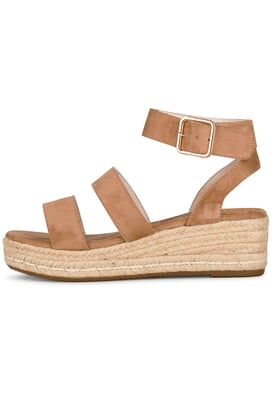 June Dames plateau sandalen