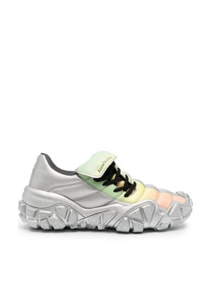 Bolzter voetbal lage sneakers