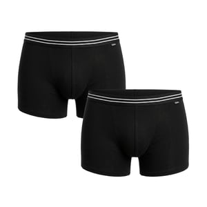 Verpakking van 2 Heren Elastische Katoenen Boxers D6578