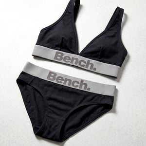 Dames Katoenen Bralette en Slip Set | Zachte Rekbare Ondergoed Set