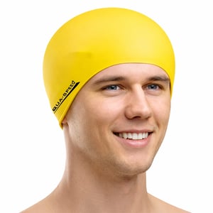 Unisex Volwassen Zachte Latex Zwemcap | Comfortabele Elastische Flexibele Cap