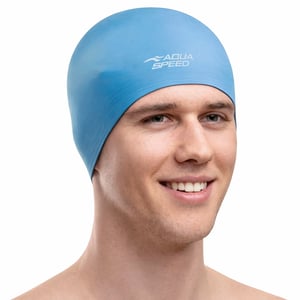 Unisex Volwassenen Zachte Latex Zwemkap | Comfortabele Elastische Flexibele Kap