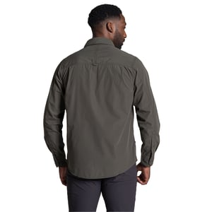Craghoppers Heren Kiwi II shirt met lange mouwen (Cederhout)