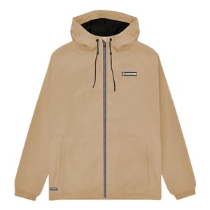 Lambretta Heren Ripstop Hooded Jacket (Stone)