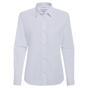 Craghoppers Dames/Dames Alma Nosilife Shirt Met Lange Mouwen (Wit)