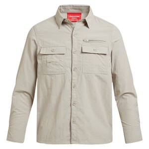 Craghoppers Kinder/Jonge kinderen Adventure Nosilife shirt met lange mouwen (Perkament)