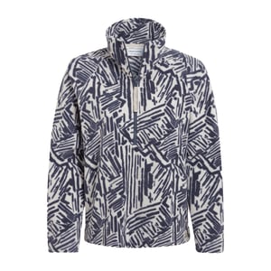 Craghoppers Dames/Dames Annjela Graphic Print Half Zip Fleece Top (Antraciet)