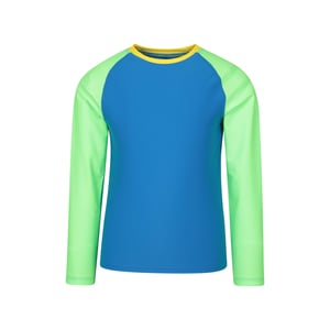 Mountain Warehouse Rash Top met lange mouwen voor kinderen/Kinderen (Kalk)