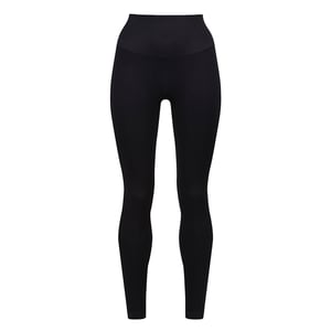 Dames Essentiëles Zwarte Leggings Vormgevende Ondersteunende Gerecycleerde Stretch Fit