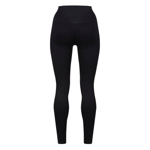 Dames Essentiëles Zwarte Leggings Vormgevende Ondersteunende Gerecycleerde Stretch Fit