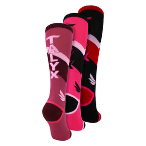 3-Pack Meisjes Skisokken Verstevigd Thermisch Vochtregulerend Wintersport Sokken