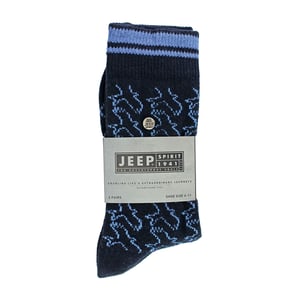2-pack Heren Casual Geribbelde Katoenen Dress Socks | Middelzware Vierkante Gebreide Sokken