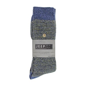 2-Pack Heren Casual Ribbelkatoenen Dress Socks | Middelzware Vierkante Breisokken