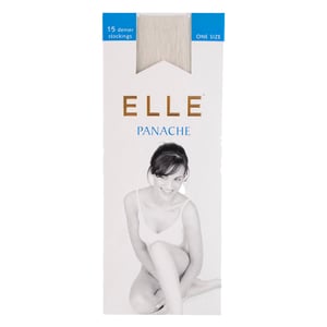 1 Paar Dames 15 Denier 100% Nylon Kousen - Transparant Gladde Dagelijkse Draag
