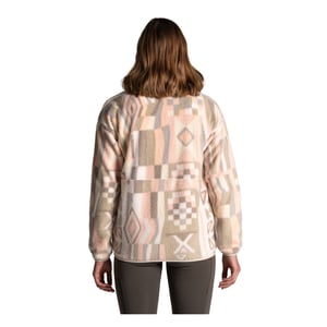 Craghoppers Dames/Dames Dante Patterned Full Zip Fleecejack (Amandel gesuikerd)