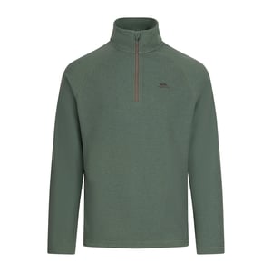 Trespass - Heren Keynote Anti Pluis 1/4 Rits Fleece Vest (Groen rook/alpine)