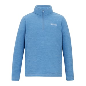 Regatta Kinder/Kids Hot Shot Quarter Zip Fleece Top (Gewassen Denim)