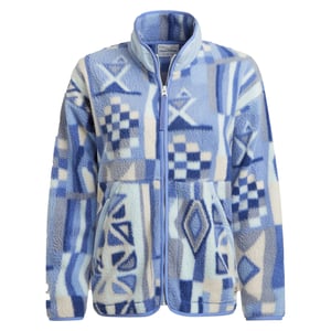 Craghoppers Dames/Dames Dante Patterned Full Zip Fleecejack (Vinca Blauw)
