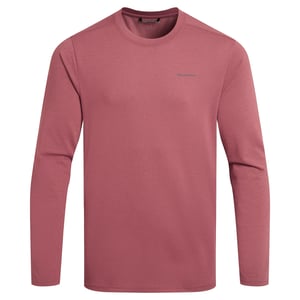 Craghoppers Heren Abel Nosilife T-shirt met lange mouwen (Atlas Rood)