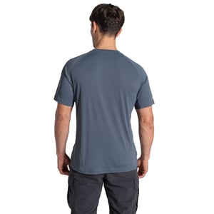 Craghoppers Heren Nosilife T-Shirt (Donker tin)