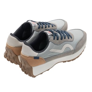 Regatta Heren Marine Heritage II Suede Trainers (Grijs/Denim)