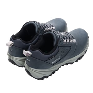 Regatta Dames/Dames Amble Synthetisch Leren Waterdichte Wandelschoenen (Stormgrijs/Poederlila)