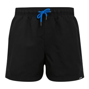 Regatta Heren Mawson II Zwemshort (Zwart/Sonisch Blauw)
