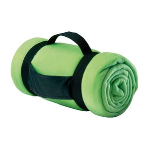 SOLS Stavenger Plaid Deken van Fleece (Appelgroen)