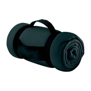 SOLS Stavenger Plaid Deken van Fleece (Donkergrijs)