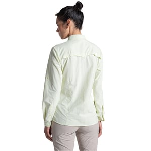 Craghoppers Dames/Dames Adventure III Nosilife Shirt Met Lange Mouwen (Peer druppel)