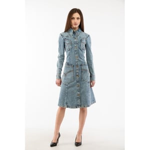 Moschino Multicolor Katoenen Casual Jurk