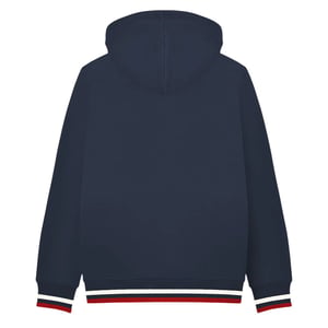 Lambretta Heren Full Zip Hoodie (Marine/Jetstream/Rood)