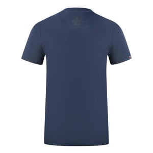 Aquascutum Heren 1851 AQ Logo T-Shirt (Marineblauw)