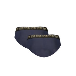 Cavalli Class Blauwe Katoenen Heren slips