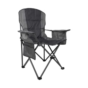 Mountain Warehouse Deluxe King Campingstoel (Grijs/Grijs)