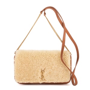 Loulou Shearling Pochette Mini Schoudertas