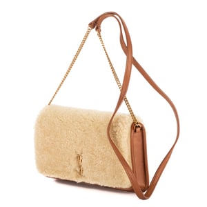 Loulou Shearling Pochette Mini Schoudertas