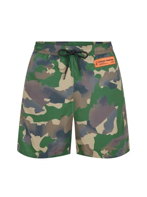 Zwembroek met camouflagelogo