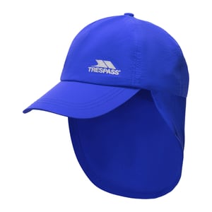 Trespass Kinderen Remie Waterdichte Actieve Baseball Cap (Blauw)