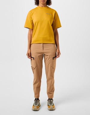 Moncler Grenoble logo geborduurd T-shirt