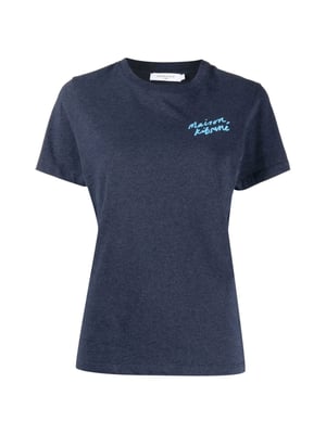 Mini T-shirt met handgeschreven logo