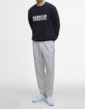 Jason Logo Technique Crew Sweatshirt