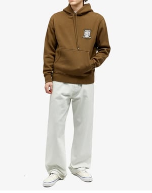 College Fox Logo Hoodie