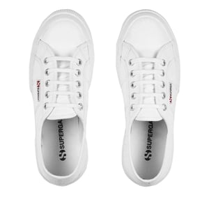 Superga Volwassen unisex 2730 nappaleer sportschoenen (Wit)